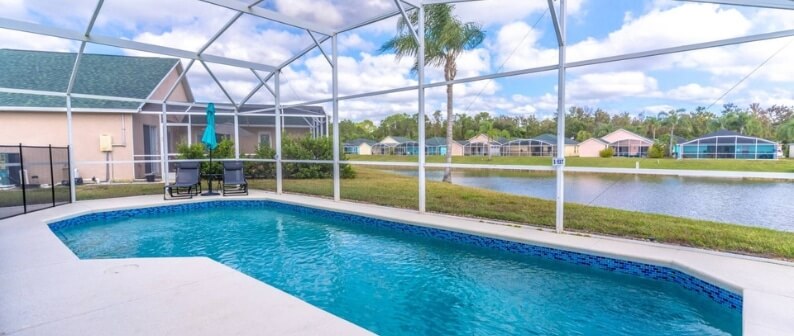 piscina de casa en alquiler en orlando