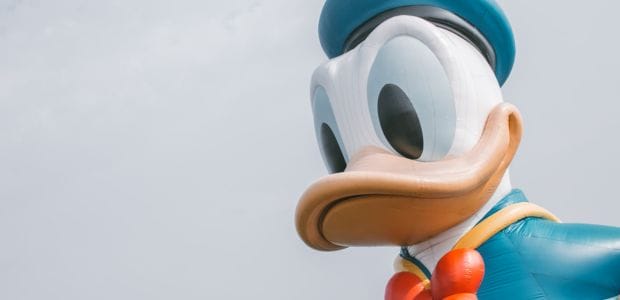 pato donald en disney world