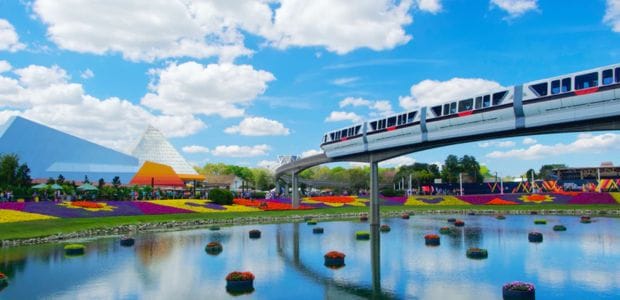 tren epcot disney world orlando