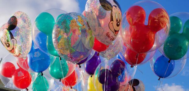 globos de mickey mouse en disney world