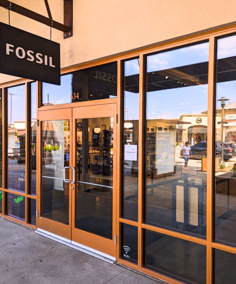 Tienda de Fossil en Orlando International Premium Outlets.